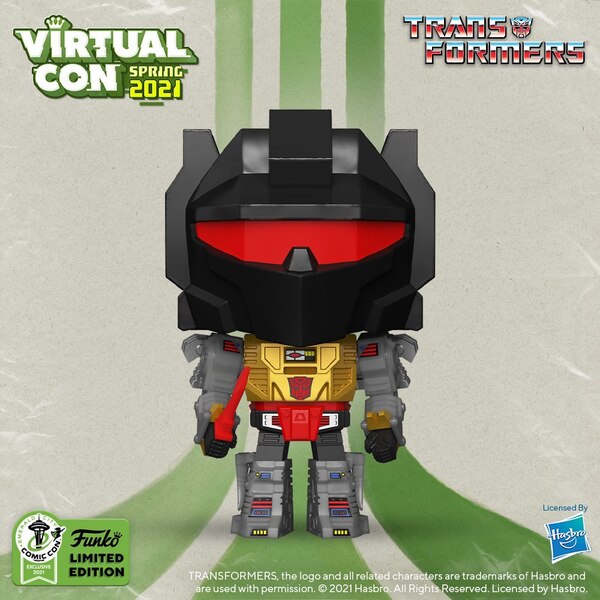 Funko ECCC 2021 Pop! Retro Toys Transformers Grimlock Revealed (1 of 1)